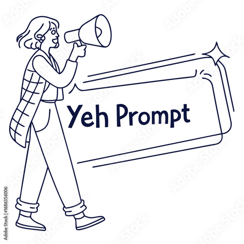 man holding a blank board