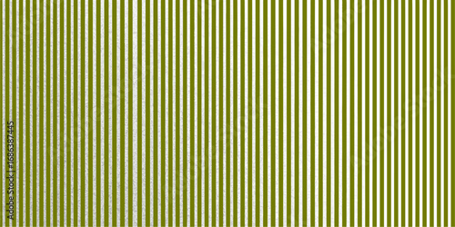 Seamless striped metallic yellow and green wallpaper with a corrugated texture