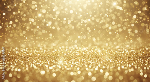 gold glitter bokeh sparkle luxury background for celebration and party themed premium designs