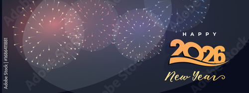 2026 calendar template – minimalist yearly planner (vector)