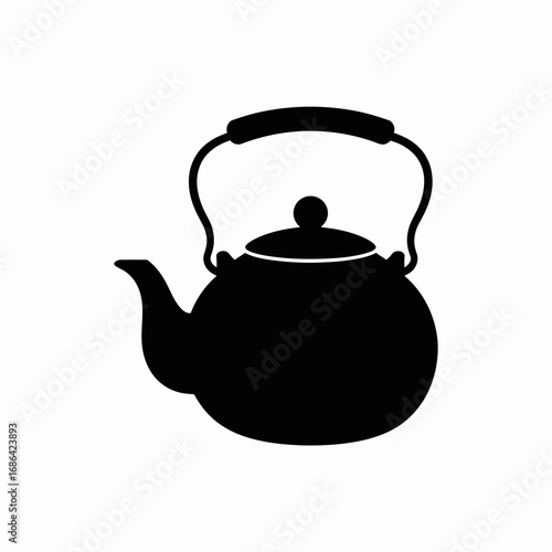 teapot isolated on white background