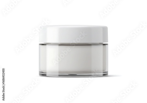 Wallpaper Mural Cosmetic cream jar on white background Torontodigital.ca