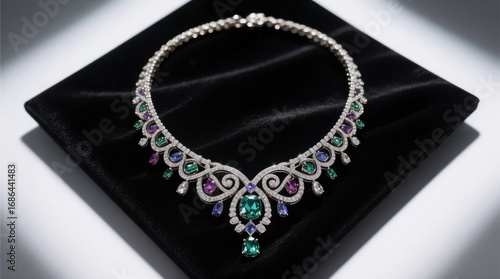 Luxury Jewelry Design. Professional Product Photo, Diamond
