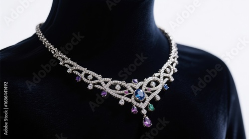 Luxury Jewelry Design. Professional Product Photo, Diamond