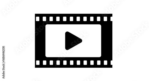 video, film, movie, cinema, play, button, media, clip, reel, projector, icon, vector, symbol, digital, entertainment, motion, recording, footage, stream, broadcast, multimedia, videography, cinematogr