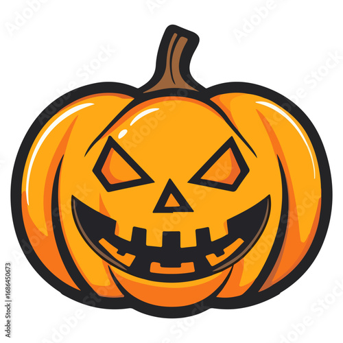 pumpkin, jack-o-lantern, decoration, halloween, festival, vector, transparent background, lantern, october, scary, horror, jack, evil, celebration, isolated