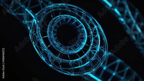 Abstract 3D Spiral Design