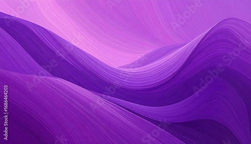 Purple Wave Abstract Background