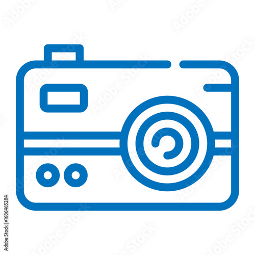 retro camera icon