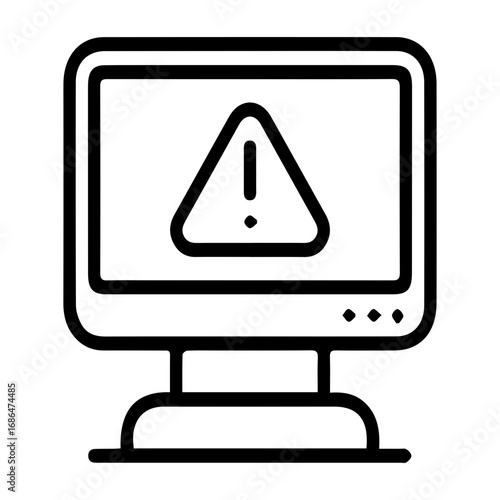 Computer Error Icon