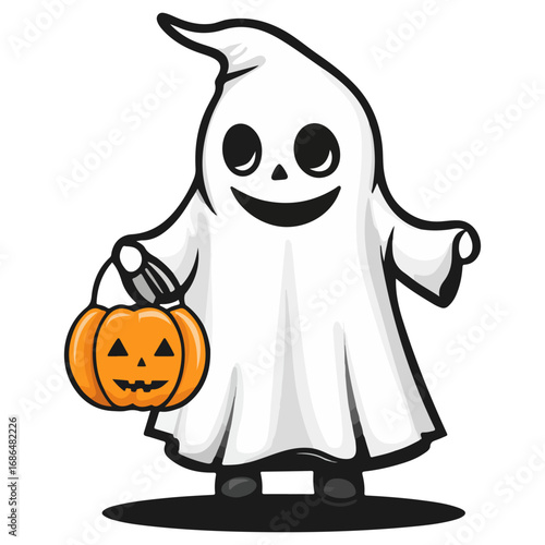 pumpkin, jack o' lantern, decoration, candy, pumpkin candy bucket, trick or treat, halloween, festival, vector, transparent background, scary, october, lantern, celebration, jack, carved, horror