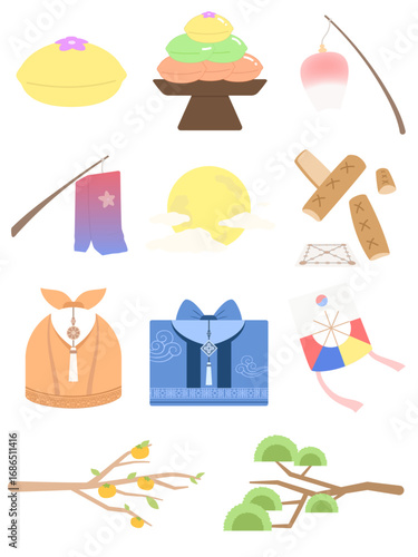 추석 일러스트