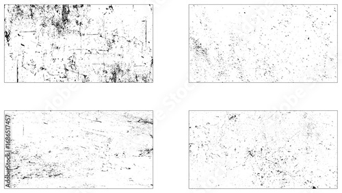 Grunge Urban Backgrounds set. texture Vector. Dust Overlay Distress Grain, Simply Place illustration over any Object to Create grungy Effect.