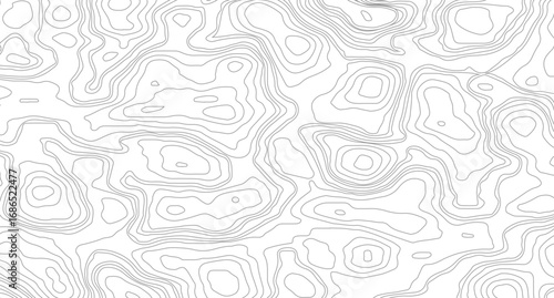 Topographic contour map. similarcartography illustration.  Topographic map background geographic line map with elevation assignments.
