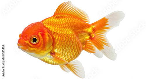 Cuadro en lienzo Isolated Goldfish