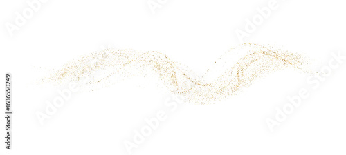 Wallpaper Mural Glitter gold liquid wave for luxury background. Abstract fluid spark with golden glitter texture for party design. Vector illustration Torontodigital.ca