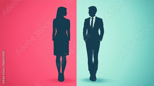 Business Silhouettes: Gender Equality in the Workplace