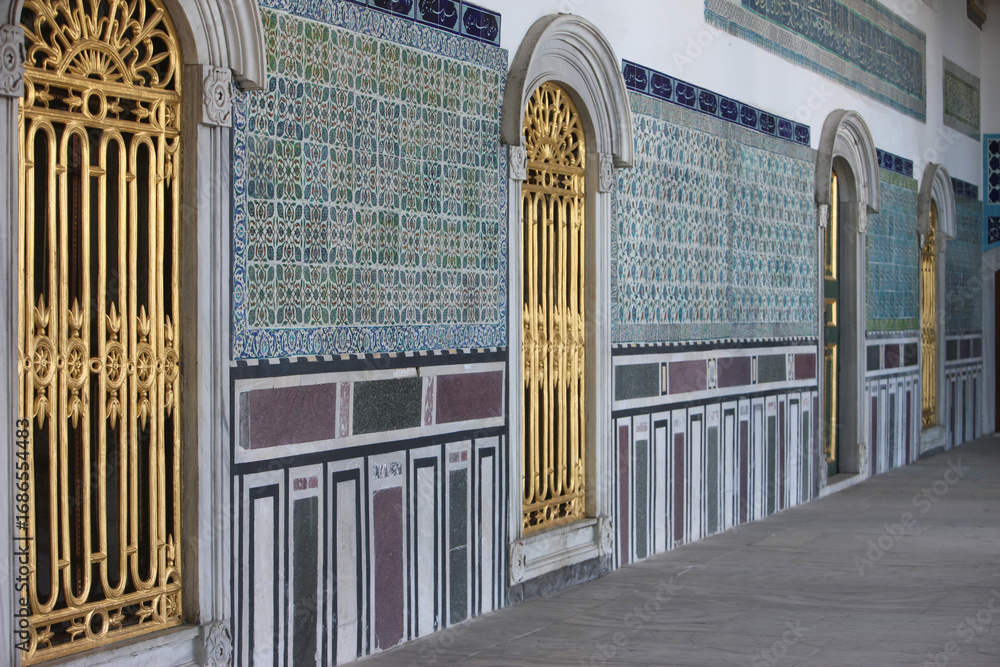 Obraz premium The Topkapi palace. Istanbul. Turkey.