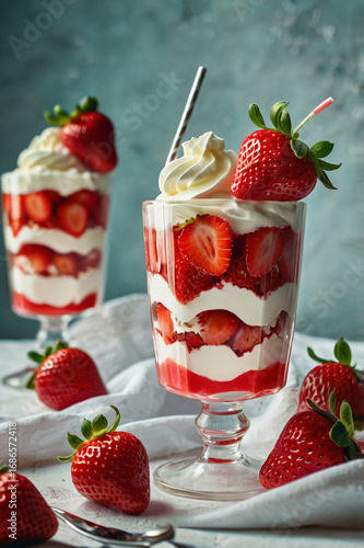 strawberries and cream