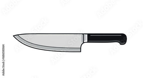 Sharp Kitchen Knife for Culinary Tasks.