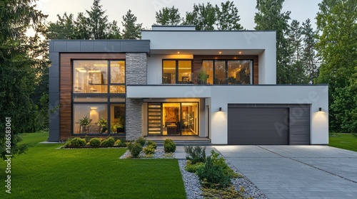 Modern house exterior