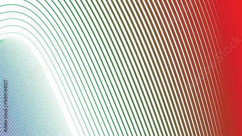 Red Green Blue Stripe Line Abstract Background Modern Geometric Pattern Minimal Vector Design