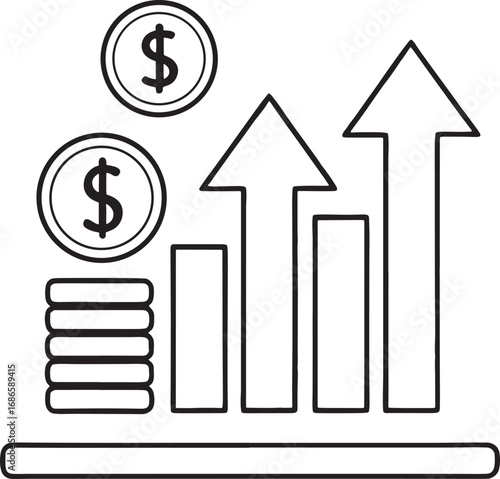 Financial Progress and Economic Growth Chart