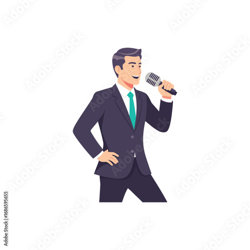 Discussion Announce Loudly, Communicate, Microphone Live, Information, Advice, Expertise, Togetherness, Teamwork, Cooperation, Collaboration & Planning