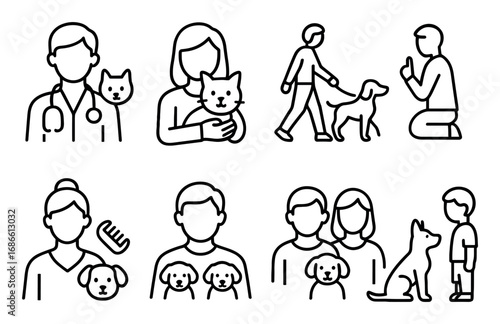 Pet Care Icons