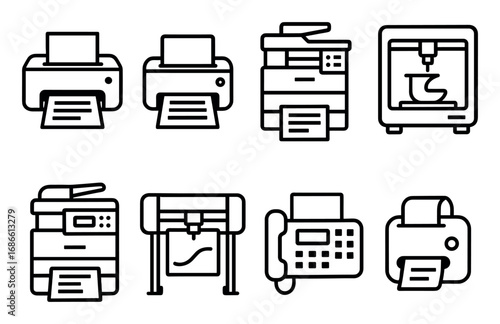 Office Printer Icons