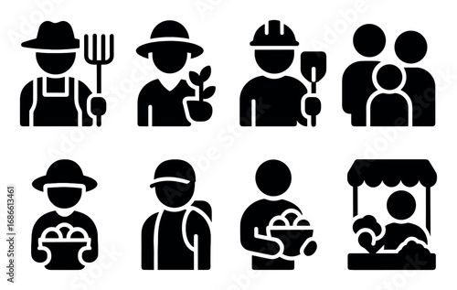 Harvest Icons Grid