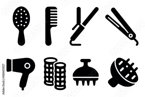 Hair Care Icons
