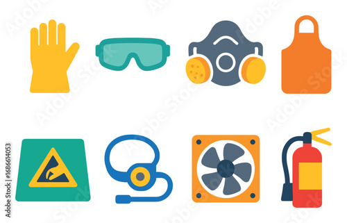 Soldering Safety Icons