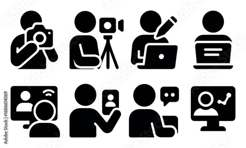 Blogger Activity Icons