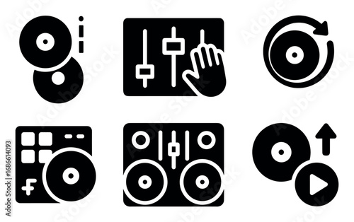 DJ Setup Icons