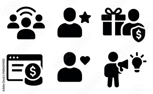 Blogger Benefits Icons