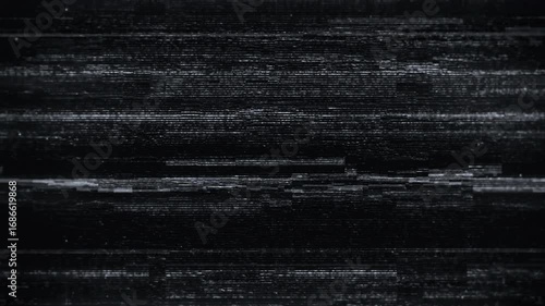 Intense digital glitch effect for tech projects or abstract art video backgrounds