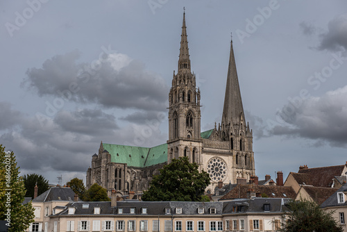 Chartres cathedral one of the oldest gothic churches in Europe
