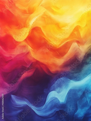 detailed visual  of Gradient abstract colorful background
