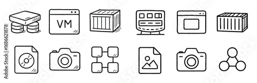 Sysadmin Icon Sketches