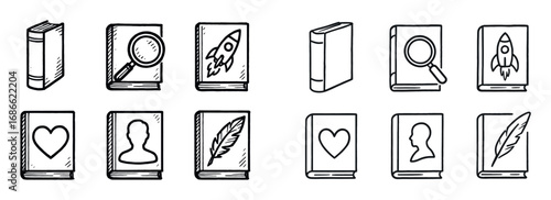 Literary Genre Icons