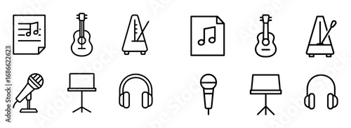 School Music Icons