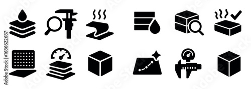 3D Printing Icon Set