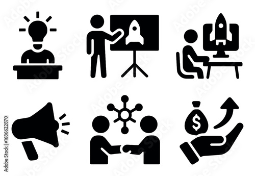 Startup Activities Icons