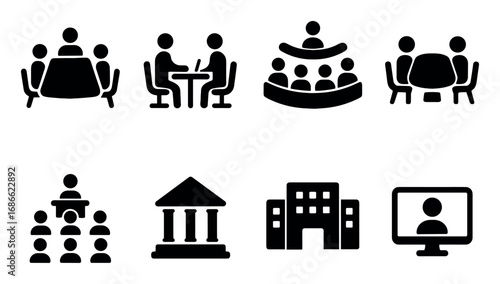 Commission Icons Grid