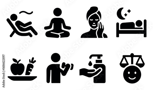Self Care Icons