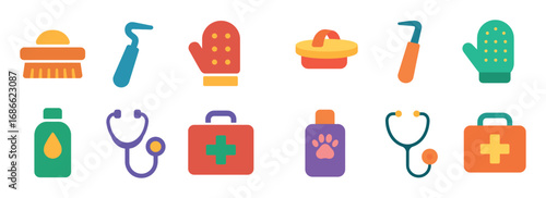 Petting Zoo Care Icons