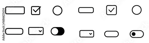 Minimalist UI Icons