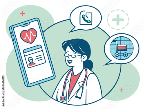 Telemedicine Doctor Consultation App, Online Healthcare