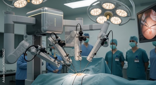 Advanced Robotic Surgical System Enhancing Precision in the Operating Room